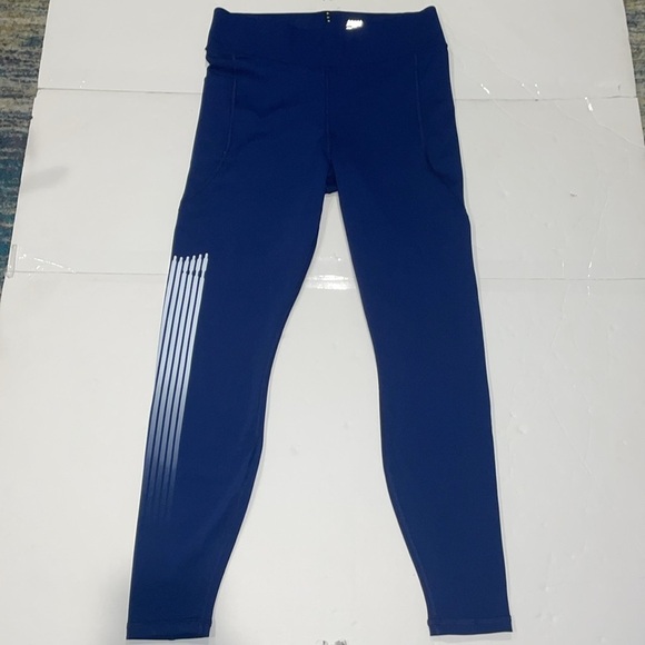 Savage X Fenty Band-It High-Waist Snatched Leggings Blue Workout Pants 1X 16-18 - Picture 5 of 14